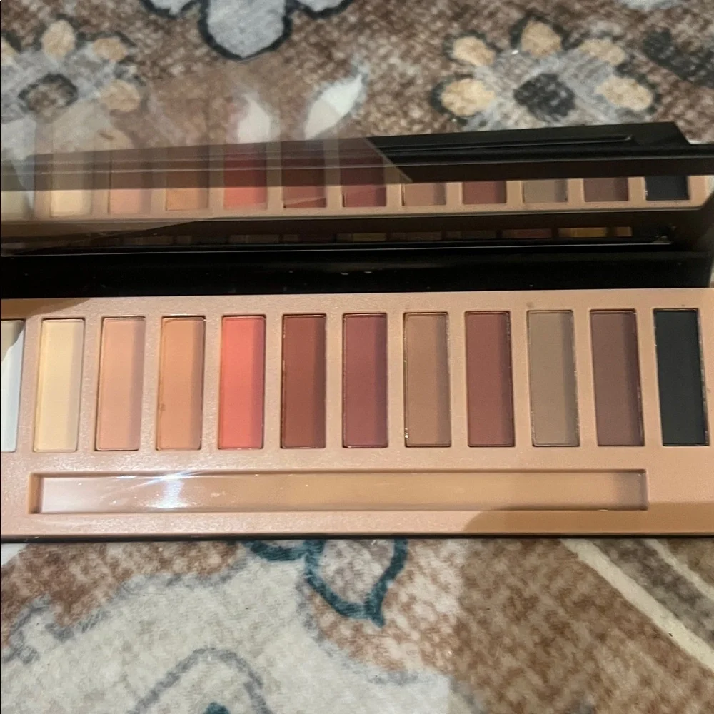 NEW NAKED 6 Inspired 12-Color Eyeshadow Palette x 2 (matte and glittery)